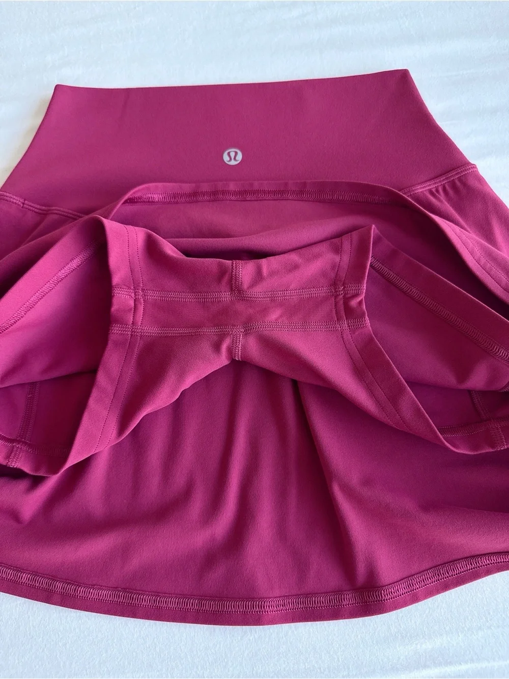 lululemon Align™ High-Rise Skirt Magenta Smoke Size 4 NWOT - Picture 8 of 14